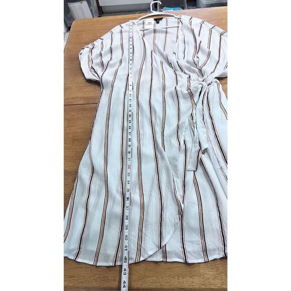 JESSICA SIMPSON WRAP DRESS GAUZE MATERIAL WOMENS SZ 3XL NEW P1-203 - Picture 10 of 12